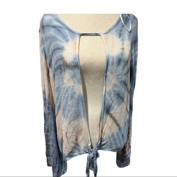 NWT Sage tie dye open middle top size Large - Picture 2 of 9